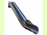 Tobogan inox tubular drept