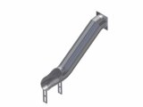 Tobogan inox tubular drept